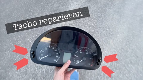 Tacho — Tasten reparieren
